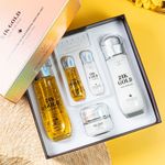 JIGOTT Signature 24K Gold Essential Skincare 3 Set Hydrating Nourishing _ Made in Korea